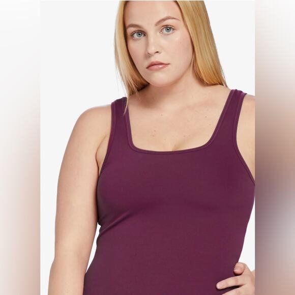 Stori Opposition Sangria Layering Tank Top Size 12 - Picture 6 of 8